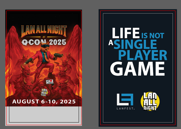2025 LAN Badge @ QC